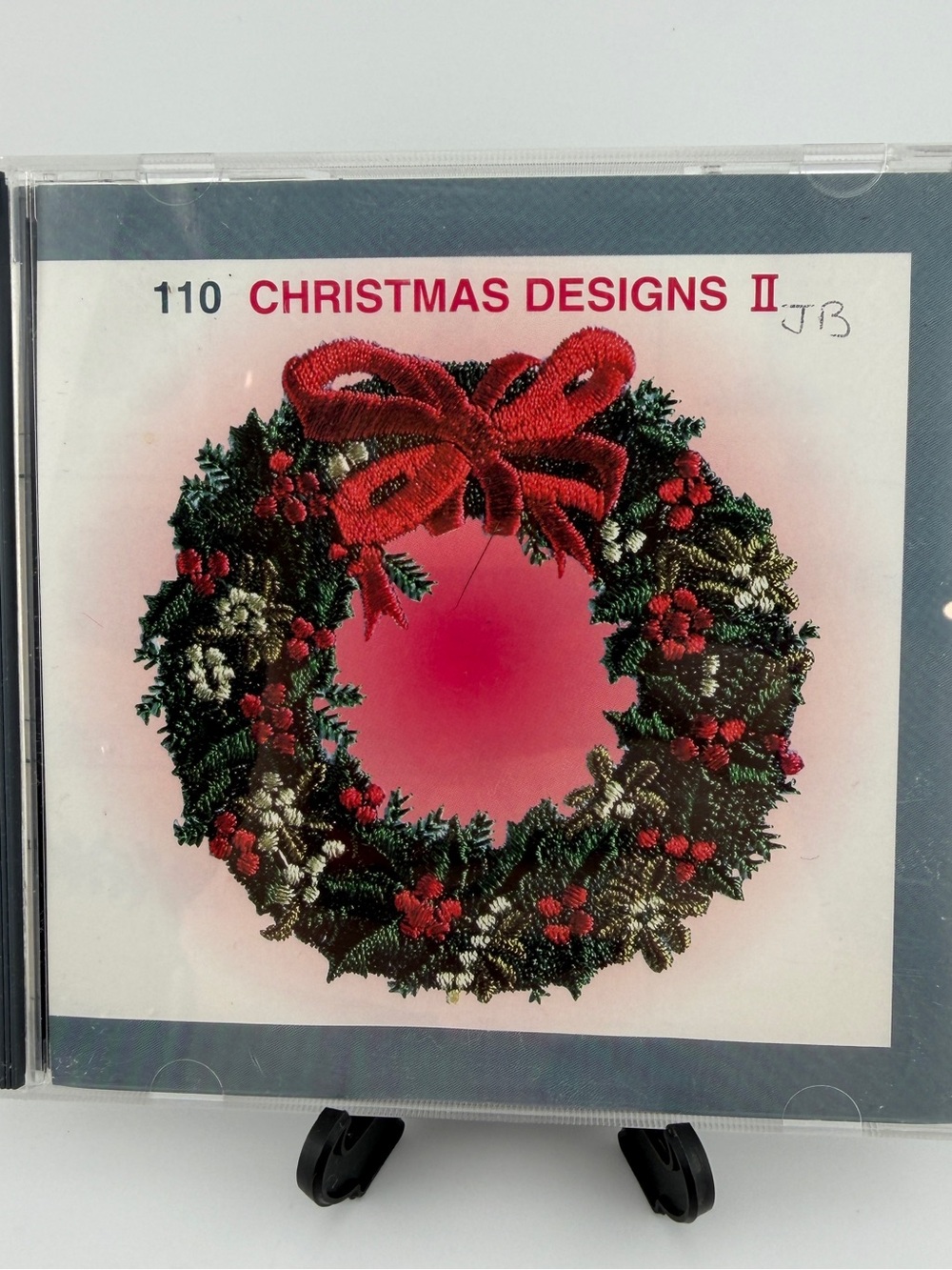JANOME #109 Embroidery Design Memory Card 110 Christmas Design II